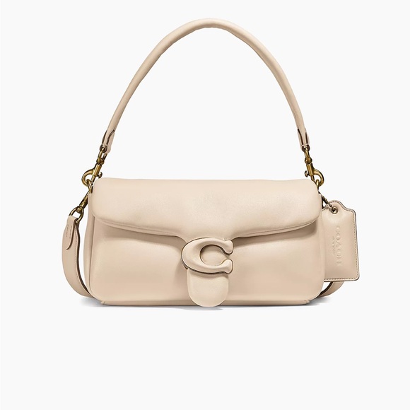 Coach Pillow Tabby 26 Shoulder Bag - Ivory - Picture 1 of 12